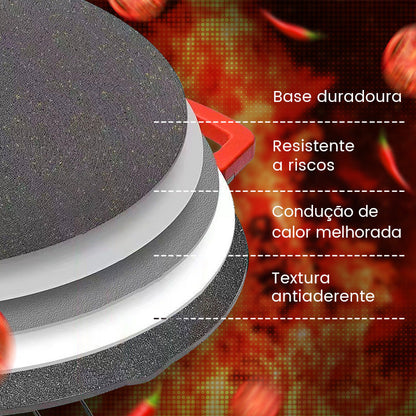 ⏳Promoção Limitada⏰Grelhador Elétrico Antiaderente para Casa🍳