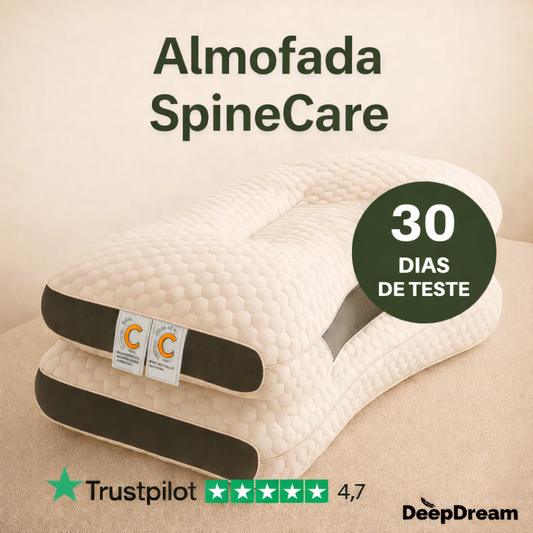Almofada SpineCare - Redescobre o prazer de dormir sem dores